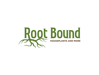 Root Bound  - Houseplants and More logo design by logolady