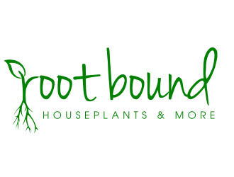 Root Bound  - Houseplants and More logo design by Rossee