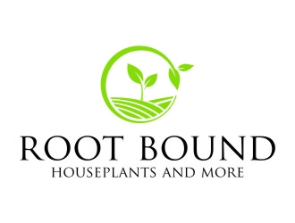 Root Bound  - Houseplants and More logo design by jetzu