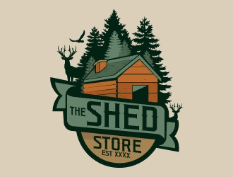 The Shed Store  logo design by mawanmalvin