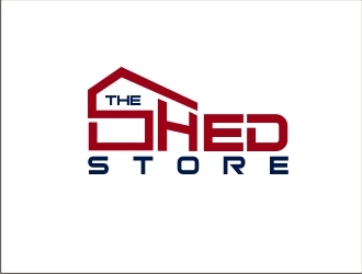 The Shed Store  logo design by GURUARTS