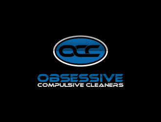 Obsessive Compulsive Cleaners  logo design by oke2angconcept