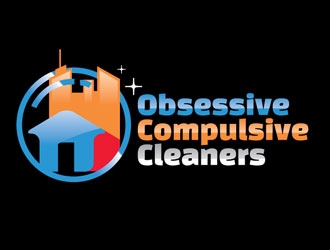 Obsessive Compulsive Cleaners  logo design by logopond