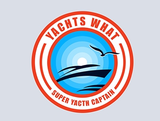 Yachts What (part of Super Yacht Captain) logo design by XyloParadise