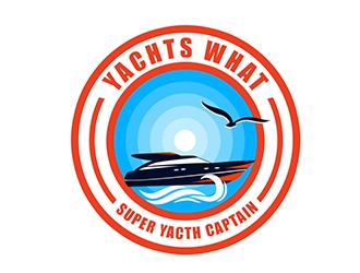 Yachts What (part of Super Yacht Captain) logo design by XyloParadise