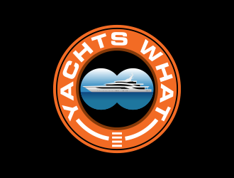 Yachts What (part of Super Yacht Captain) logo design by Kruger