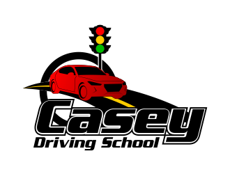 Casey Driving School logo design by beejo