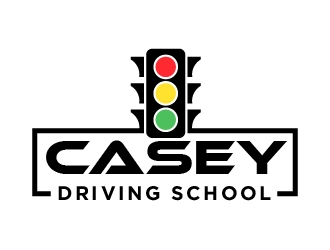 Casey Driving School logo design by cybil