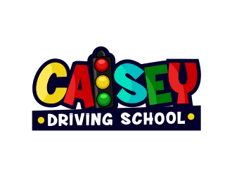 Casey Driving School logo design by evdesign