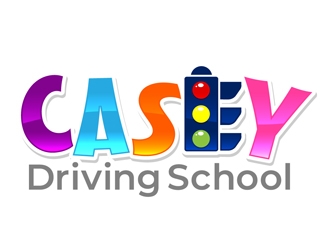 Casey Driving School logo design by DreamLogoDesign