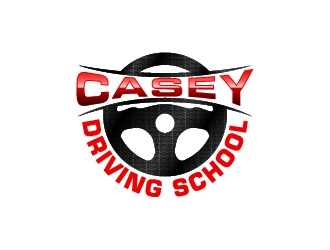 Casey Driving School logo design by josephope