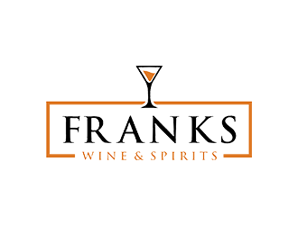 Franks Wine & Spirits logo design by jancok