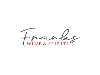 Franks Wine & Spirits logo design by bricton