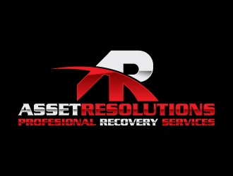 Asset Resolutions  logo design by dibyo