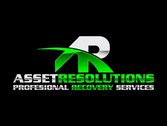 Asset Resolutions  logo design by dibyo