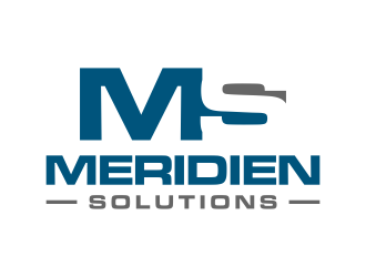 Meridien Solutions logo design by p0peye