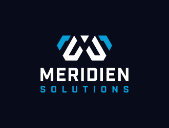 Meridien Solutions logo design by puthreeone