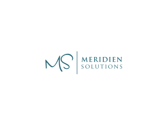 Meridien Solutions logo design by Susanti