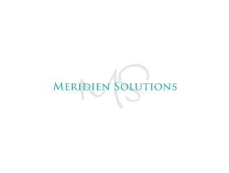 Meridien Solutions logo design by Susanti