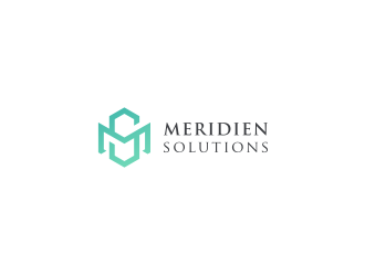 Meridien Solutions logo design by Susanti