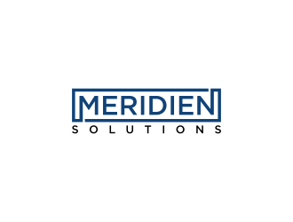 Meridien Solutions logo design by RIANW