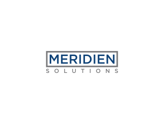 Meridien Solutions logo design by RIANW