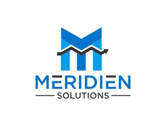 Meridien Solutions logo design by N3V4