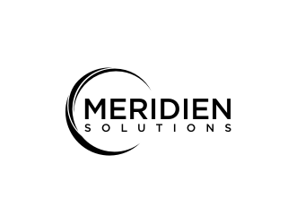 Meridien Solutions logo design by Barkah