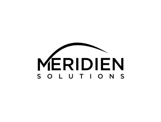 Meridien Solutions logo design by Barkah