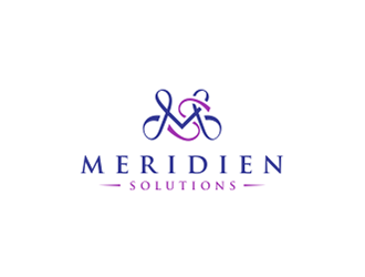 Meridien Solutions logo design by Leebu