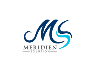 Meridien Solutions logo design by Andri