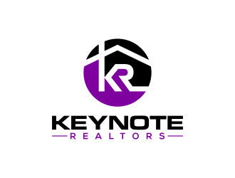 Keynote Realtors logo design by ingepro
