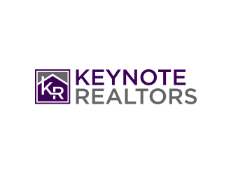 Keynote Realtors logo design by Inlogoz