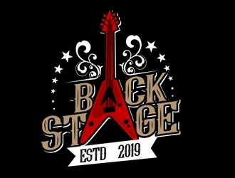 BackStage logo design by DreamLogoDesign