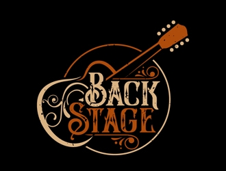 BackStage logo design by DreamLogoDesign