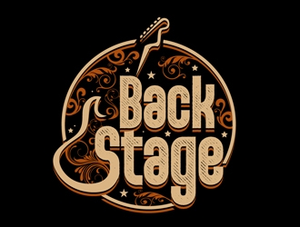 BackStage logo design by DreamLogoDesign