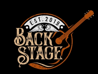 BackStage logo design by DreamLogoDesign