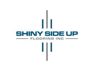 Shiny Side Up Flooring Inc logo design by p0peye