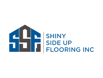 Shiny Side Up Flooring Inc logo design by Jhonb