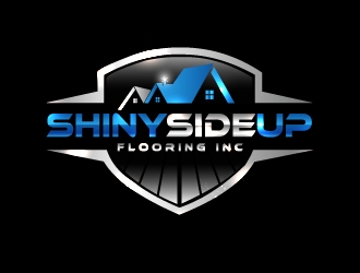 Shiny Side Up Flooring Inc logo design by shravya