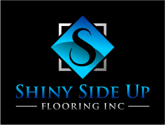 Shiny Side Up Flooring Inc logo design by cintoko