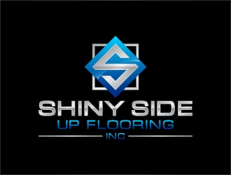 Shiny Side Up Flooring Inc logo design by mewlana