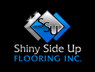 Shiny Side Up Flooring Inc logo design by wendeesigns