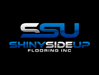 Shiny Side Up Flooring Inc logo design by lexipej