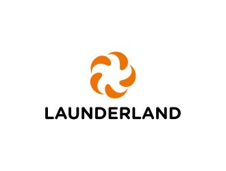 Launderland  logo design by N3V4