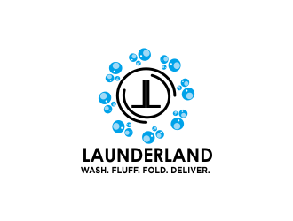 Launderland  logo design by Greenlight