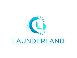 Launderland  logo design by Leebu