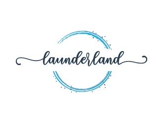 Launderland  logo design by Lovoos