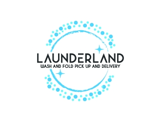Launderland  logo design by udinjamal