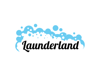 Launderland  logo design by AisRafa